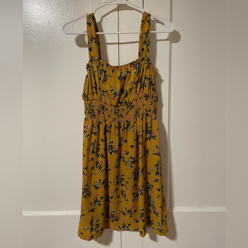 ASOS: yellow floral sundress